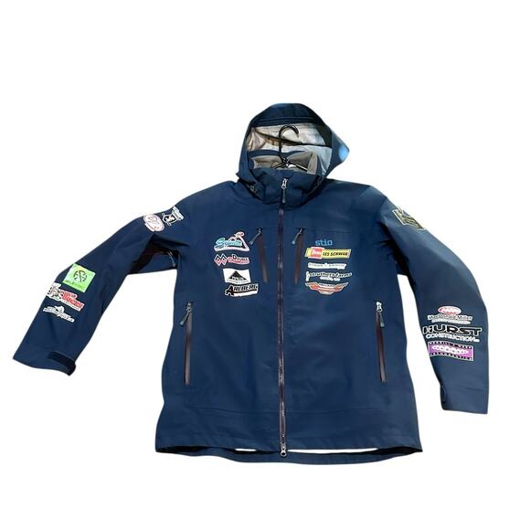 Stio Environ Mens Jacket Hooded Waterproof Snowboard Lrg Mission Ridge Ski Team - Picture 7 of 9